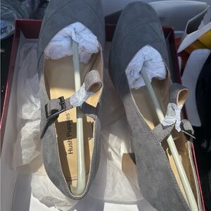 Hush Puppies Gray Heels Sophisticated Comfort